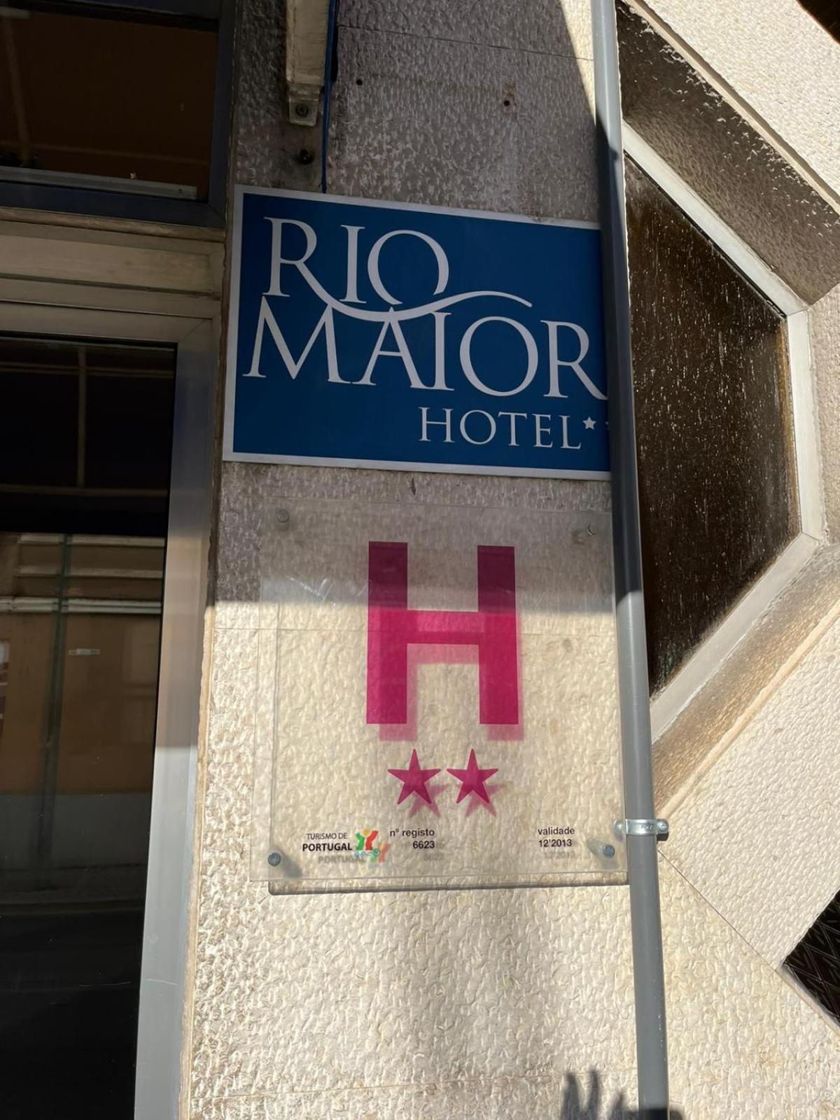 Rio Maior Hotel Exteriör bild